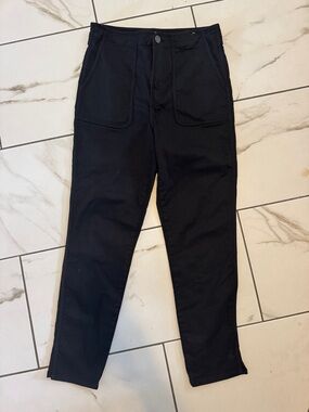 Joie Black Cargo-Style Pants